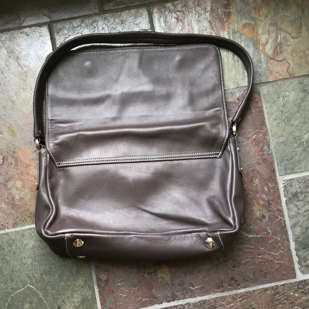 Vintage Perlina leather handbag - Picture 3 of 8